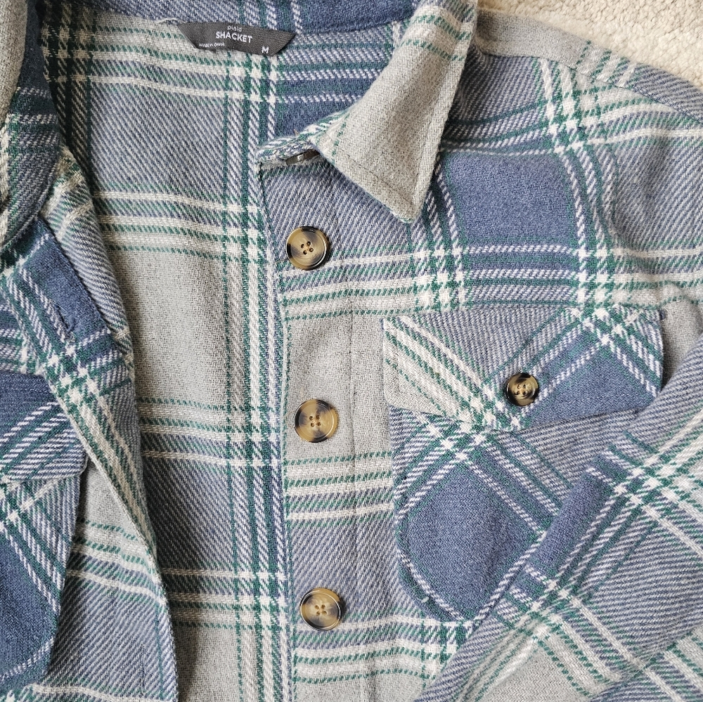 Flannel Shacket - Picture 2 of 3